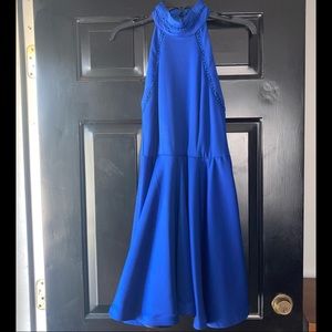 Blue formal/prom/homecoming dress